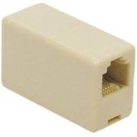 CUC deXlan - Koppelstuk voor telefoon - RJ-11 (V) naar RJ-11 (V)