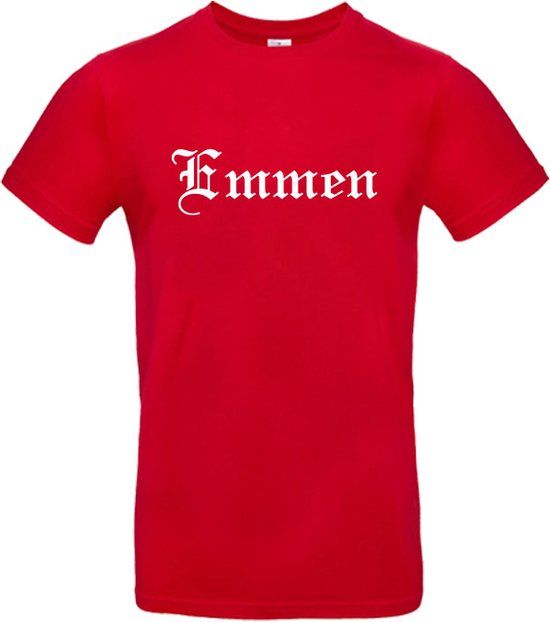 Sol's Emmen T-shirt Rood - Heren - Maat M - Rood - Katoen