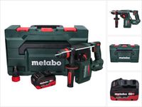 Metabo KH 18 LTX BL 24 Q marteau combiné sans fil 18 V 2,2 J + 1x batterie 5,5 Ah + metaBOX - sans chargeur