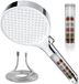 Unyqoos® Geavanceerde douchekop met filter en zes straalsoorten voor een luxe douche-ervaring