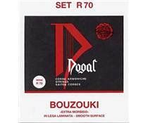 Dogal® R70 GREEK BOUZOUKI SET MARCHIO ROSSO - CHROME STEEL