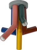 LEDVANCE Decor Straw Ceiling 5XE27 Meerkleurig