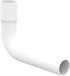 Plieger Valpijpbocht - wit - 90° - 33 x 35 mm