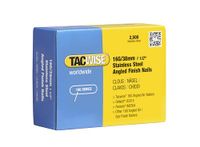 Tacwise 1223 Type 16G / 38 mm Roestvaststalen Afwerknagels, 20° Hoek, 2500 | Verpakking van 2500