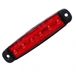 Ledson Markeringslicht - Ultra Thin - 3.8 - 9.6cm - Rood - 12V-24V