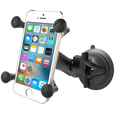 Ram X-Grip Phone Mount with Twist-Lock Suction Cup Base