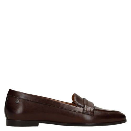 No Stress leren loafers - bruin