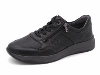 Waldläufer Heren Sneaker - 662002-199-001 Zwart - Wijdte K - Maat 9 (43)