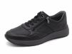 Waldläufer Heren Sneaker - 662002-199-001 Zwart - Wijdte K - Maat 9 (43)