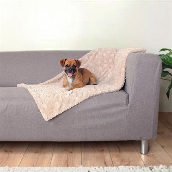 TRIXIE Hondendeken Cosy Fleece Beige 98x50 cm