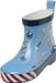 Playshoes Regenlaarzen met halve schacht voor jongens - Bouwwerkplaats - Blauw - maat 20EU