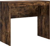 vidaXL Bureau Rook Eiken 90 x 40 x 76 cm
