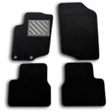 Vloermatten Peugeot Vloermatten voor Peugeot 207 vanaf 2007-2012, precies passend, antislip, hakbeschermers van versterkt rubber, bevestigingsknoppen