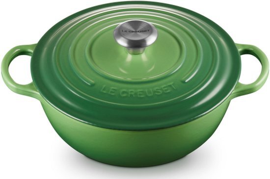 Le Creuset Braadpan Marmite Signature Bamboo - ø 26 cm / 4.1 Liter