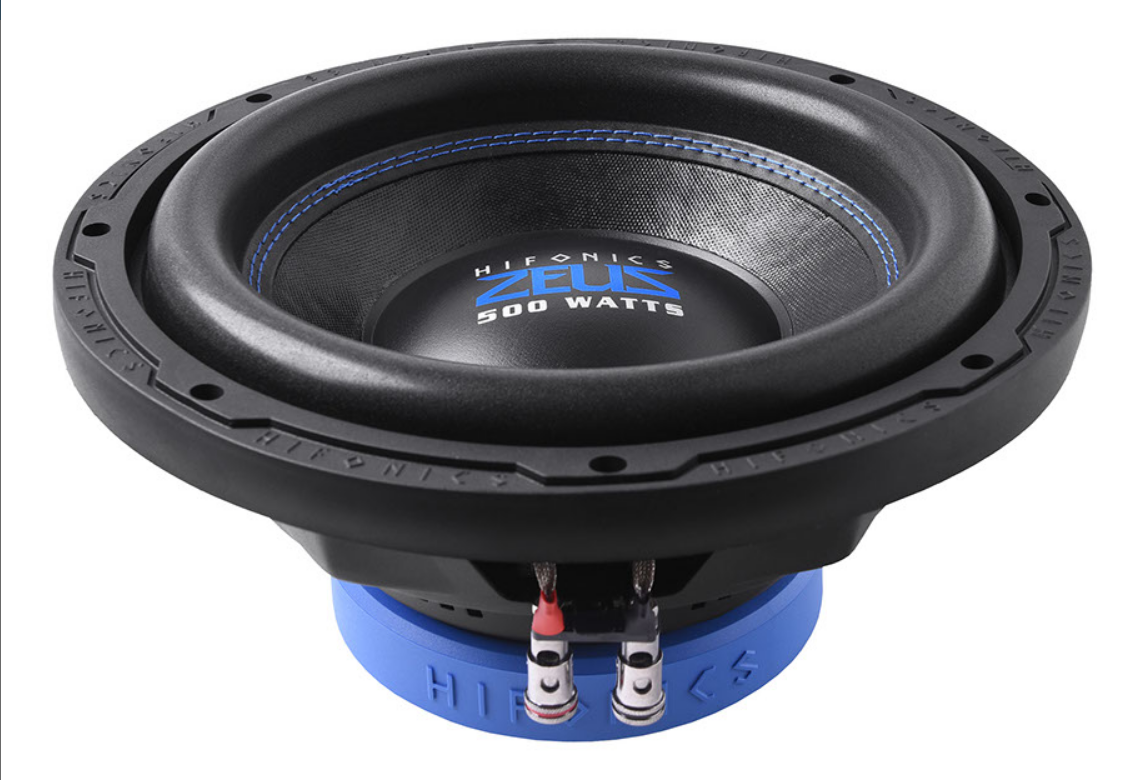 Hifonics Zeus ZXE 10S4 Subwoofer 25 cm 250 Watt RMS Autospeaker