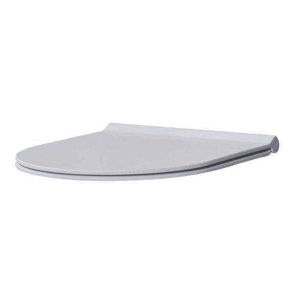 XENZ Gio quick release toiletzitting soft close grijs mat AL8901-06
