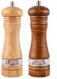 Ensemble de moulins à sel et à poivre en bois sans marque