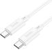 Hoco X88 Sneloplaadkabel, 1 meter, USB-C, Type C, PD 60W, snellaadkabel, datakabel, oplaadkabel voor telefoon, tablet, PS5, wit