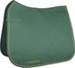 HKM Zadeldek Groen/Goud Dressuur Cob/Full Katoen
