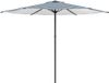 vidaXL Tuinparasol Rechthoekig 3 x 3 m Polyester Blauw en Wit