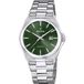 Festina Heren Polshorloge F20552/4 Groen Analoog Quartz Staal Zilverkleurig