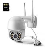 Bewakingscamera LKC A8 WIFI 2 miljoen bewaking bewegingsdetectie + 32G- wit