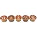 Set van 5 deegstempels met kerstmotieven - Houten stempelset - Made in EU