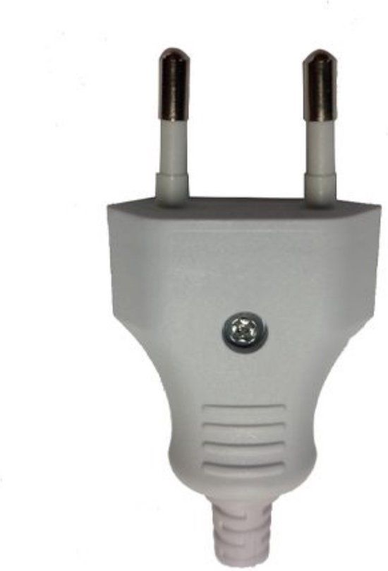 Bachmann Euro Stekker - Wit - 1-voudig - 230V