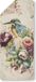 HIP Yoga / Serviette de voyage "fleurs et oiseaux" - Sable - (75x180 cm) - Coton