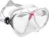 Cressi Big Eyes Evolution Crystal Duikmasker Transparant, Roze