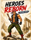 Heroes Reborn coloring book