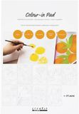 Creativ Company CC Colour-in Paper Pad, A4, 300 g, white, 20 sheets