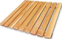 CASTELMERLINO 17 doucheplank van larikshout, 49 x 49 cm, voor douchebakken 70 x 70 cm