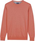 Baileys Heren Trui Basic Pullover Ronde hals Apricot 3XL