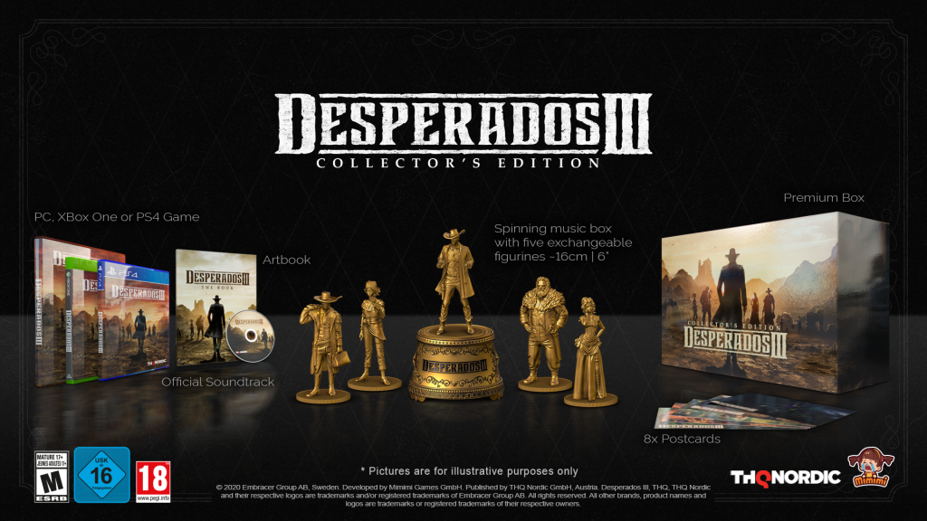 THQNordic Desperados 3 Collector's Edition PlayStation 4