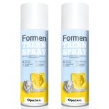 Oputec 2 x 500ml spray – vormen-lossingsmiddel – plantaardig anti-hechtmiddel voor siliconen- & kunststofvormen – Made in Germany