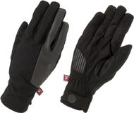 AGU Winterhandschoenen - Regenhandschoenen - Unisex - Zwart - XS - Touchscreen - Waterdicht - Gel Padding - Siliconen Grip - Reflecterend