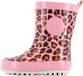 Shoesme Regenlaarzen Meisjes Leopardo Pink Textiel Maat 27