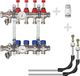 Schlüter kit de raccordement pour BEKOTEC-EN F, adapté pour 6 circuits de chauffage, diamètre de tuyau 14 mm