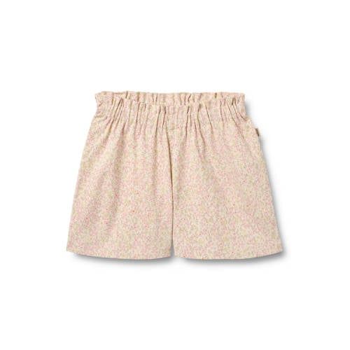 Wheat regular waist gebloemde casual short lichtroze