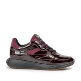 Floris van Bommel Suvi lak sneaker donkerrood