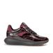 Floris van Bommel Suvi lak sneaker donkerrood