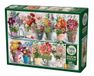Cobble Hill Puzzel 1000 pièces - Fleurs en pot