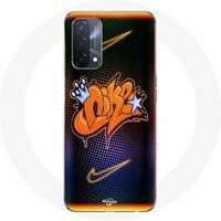 Maniacase Oppo A93 5G Nike Just Do It Oranje