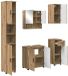vidaXL Badkamermeubel Set Artisanaal Eiken 61 x 35 x 64 cm