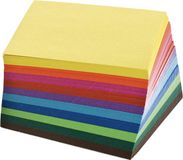 Folia Origami papier 70gr - 10x10cm - pak 500 vel - assorti kleuren