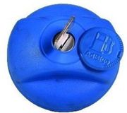 febi bilstein AdBlue tankdop met slot, onbelucht Ø 40 mm, Blauw