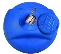 febi bilstein AdBlue tankdop met slot, onbelucht Ø 40 mm, Blauw