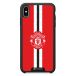 Manchester United Coque de Téléphone 3D Officielle – Design à Rayure Verticale