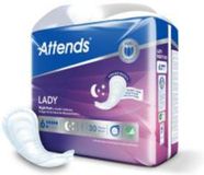 Attends Lady Night Pad6 - incontinentie inleggers - 30 stuks